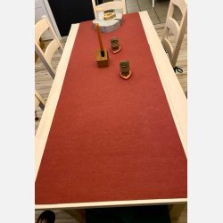 Disana - Disana - Filtmtte i uld, bordeaux, 70 x 200 cm