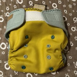 Puppi - Blecover i Merinould, new color ��Citrus Breeze��