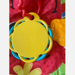 Playgro - Elefant kramme-, mavepude, Brugt