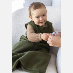 Disana - Sovepose i kogt uld, oliven