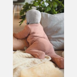 Disana - Babytppe i bld kologisk merinould, natural