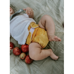 Puppi - Formsyet bambusble med en lomme, Candy