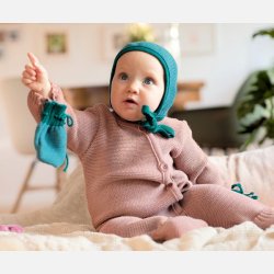 Disana - Strikket uldvanter/handsker i kologisk merinould