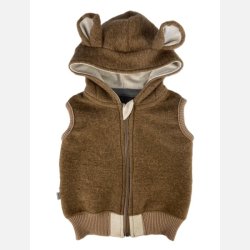 Ty.Bles - Designer babyvest i 100% merinould - 74-80cm/6-12 mdr.