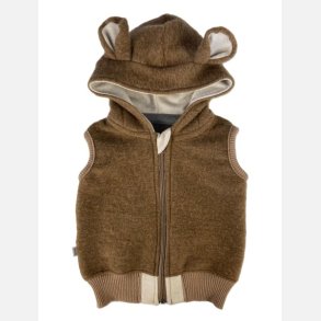 Ty.Bles - Designer babyvest i 100% merinould - 74-80cm/6-12 mdr.