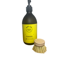 Balja - Bionedbrydelig og koncentreret Opvaskmiddel, lemon grass, i brun glas, 500 ml