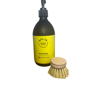 Balja - Bionedbrydelig og koncentreret Opvaskmiddel, lemon grass, i brun glas, 500 ml