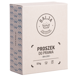 Balja - Bionedbrydelig vaskepulver til hvidtvask, 1,6 kg