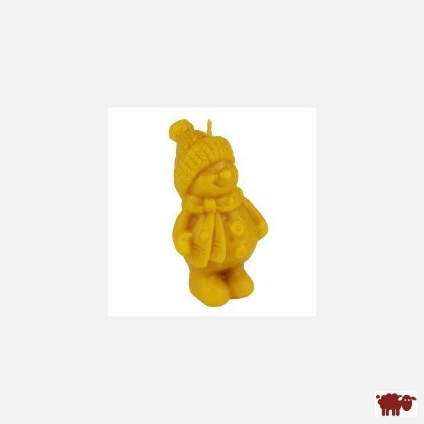 Snemand - Julelys i ren bivoks