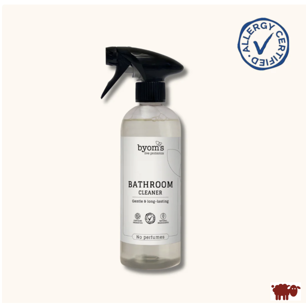Byoms - Bathroom Cleaner m. Prebiotika, Spray -  Cristal de Mer duft, 480 ml