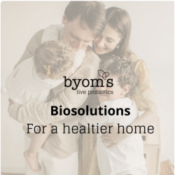 Byoms - Bathroom Cleaner m. Prebiotika, Spray -  Cristal de Mer duft, 480 ml