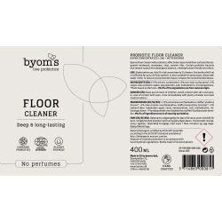 Byoms - Probiotic Floor Cleaner - uparfumeret &amp; koncentreret 
