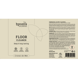 Byoms - Probiotic Floor Cleaner -  Cristal de Mer duft, Koncentreret, 480 ml