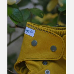 Puppi - Cover til genanvendelige stofbleer i bld merinould Carry