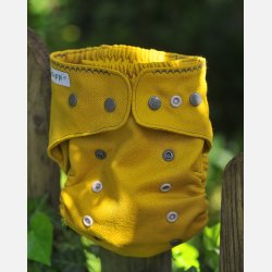 Puppi - Cover til genanvendelige stofbleer i bld merinould Carry