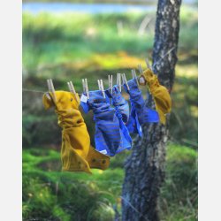 Puppi - Cover til genanvendelige stofbleer i bld merinould Carry