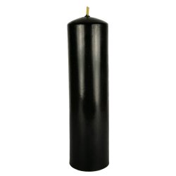 100% Bivokslys/ Naturligt Duftlys- Hndlavede  stort og tykt bloklys , 25 cm