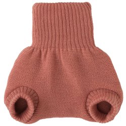 Disana - Blebukser i strikket �kologisk merinould, Soft Pink