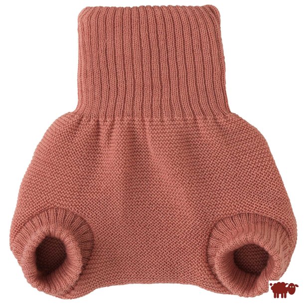 Disana - Blebukser i strikket �kologisk merinould, Soft Pink