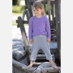  Disana -  Hrtrje med bomuld, Lilla  farve, Ny kollektion Forr/Sommer 2025