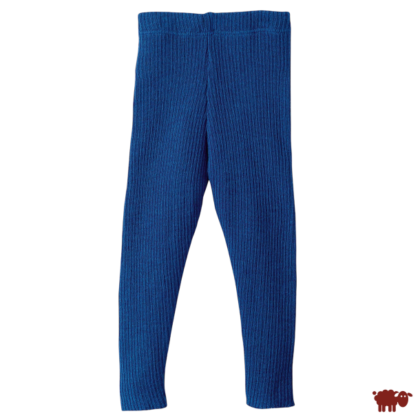 Disana -  Leggings i  kologisk merinould, Navy