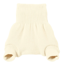 Disana - Blebukser i strikket kologisk merinould natural