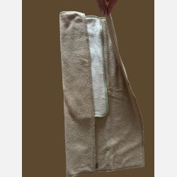 Puppi - Maksimal absorberende og bl�d bambus foldbar indsats, mocca farve