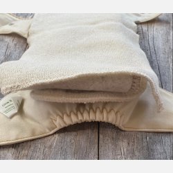 Disana - Silkeindlg, naturlig Stay Dry til genanvendelige bleer, 5 stk.