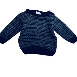 Friends - Varm Babystriktr�je med uld, 68 cm ( 4-6 mdr.)