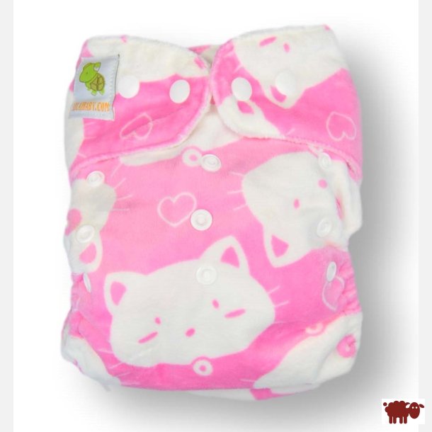Lulajbaby - MINKY One Size Lommeble - Ekstra Bl�d Polar til din baby /4-16 kg, Pokemon