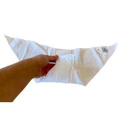 Ty.Bles- TETRA- flyformet,  100 % bomuld stofble