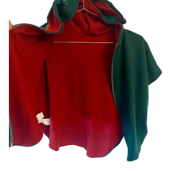 Ty.Bles - Poncho i 100% merino uld, perfekt til autostolen, upcykling