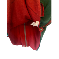 Ty.Bles - Poncho i 100% merino uld, perfekt til autostolen, upcykling