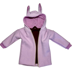 Brnejakke i 2 lags merinould