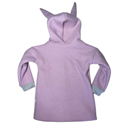 Ty.Bles - Jakke i 2 lags uld - kogt og merino, upcykling, 110cm / 5 r