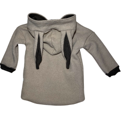 Brnejakke i 2 lags uld, merinould