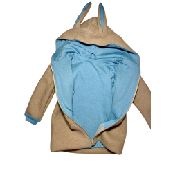 Uldjakke for brn, designertj- hndlavet