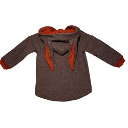 Varm uldjakke i 2 lags uld