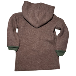 Babyjakke, brnejakke i dobbelt lags uld