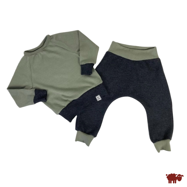 Ty.Bles - Joggingst i merinould, upcyking, 18 mdr. (86 cm)