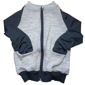 Ty.Bles - Bomber sweet hoodie i merrinould, upcykling, 104 cm (4 r)