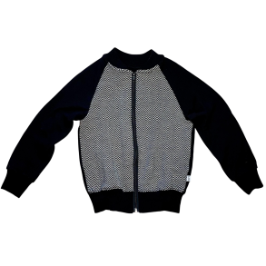 Ty.Bles - Bomber sweet hoodie i merrinould, upcykling, 110 cm (5 r)