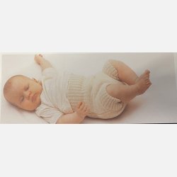 Disana - Bindeble i kologisk ubleget bomuld, 1 stk.