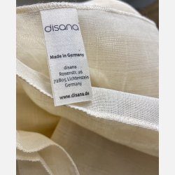 Disana - Stofble i kologisk ubleget bomuld, 80 x 80 cm, 1 stk.