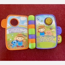 Vtech - Baby Musikbog, brugt i meget god stand