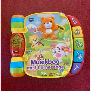 Vtech - Baby musikbog med brnesange, bamse