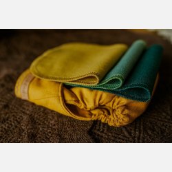 Puppi- Uld indsats - Ekstra beskyttelse til coveret, grnt