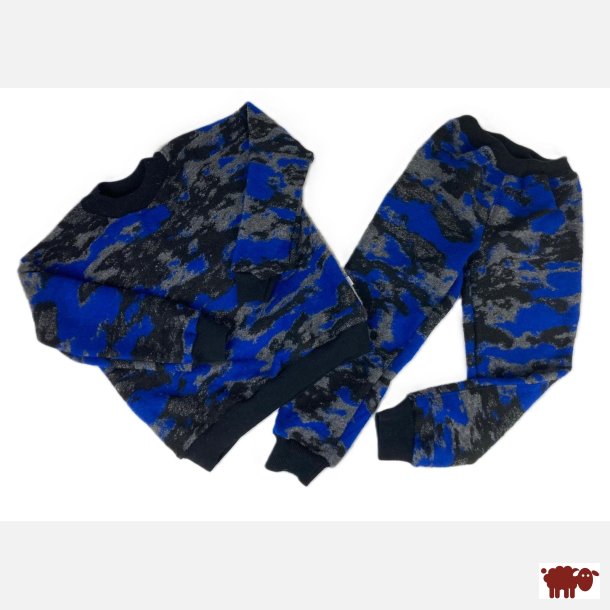 Ty.Bles - Meget varm joggingst  i merinould, Zero Waste, 122 cm (7r)