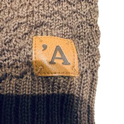 Lil Atelier - Varm Babystriktr�je i 100%  merinould, brugt, 68 cm ( 4-6 mdr.)