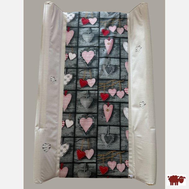 Lulajbaby - Universal bomuldsbetr�k til puslepude med elastik � Flotte babym�nstre